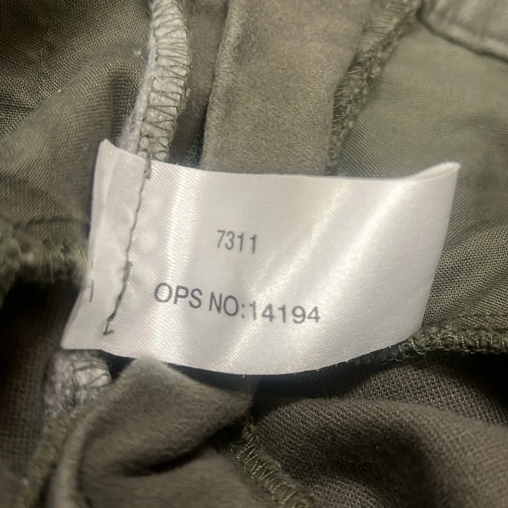 Club Monaco Womens Casual Straight Leg Pants Green Size 6 100% Cotton - Image 7