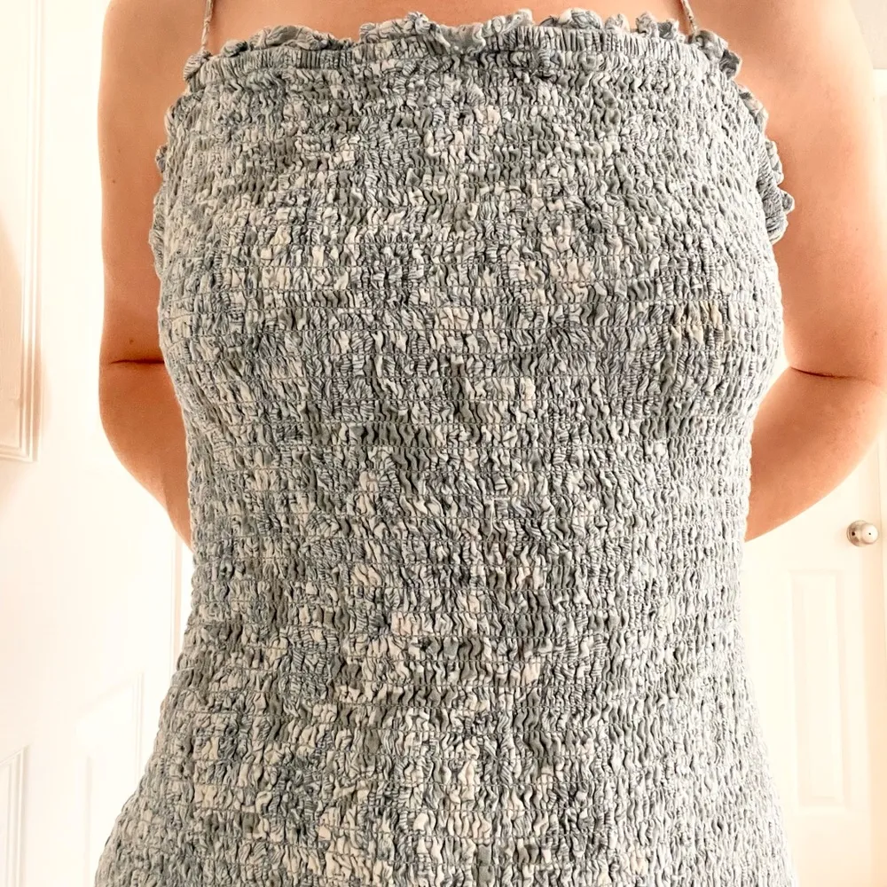 Abercrombie & Fitch Floral Smocked Mini Dress - Image 3