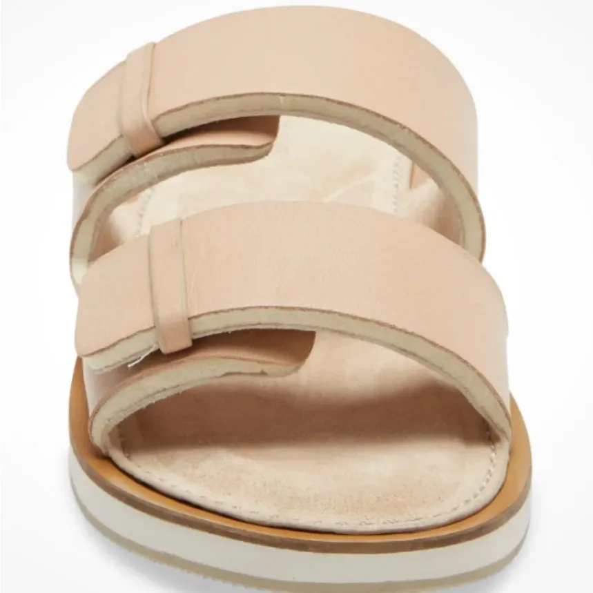 RAG & BONE Women’s Parker‎ Stone Beige Leather Sandals Size 39 (8.5/9) - Image 4