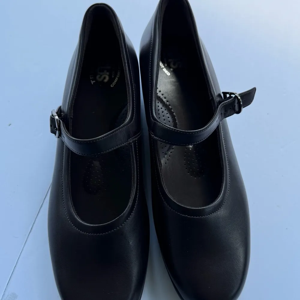 SAS Dark Brown Mary Jane Women's Shoes Sz 10.5 Black - Image 3