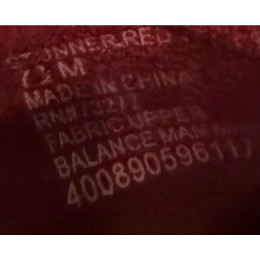 Apt. 9 Women's Red Velvet Peep Toe Heels Size 7.5M Party Shoes - Image 8