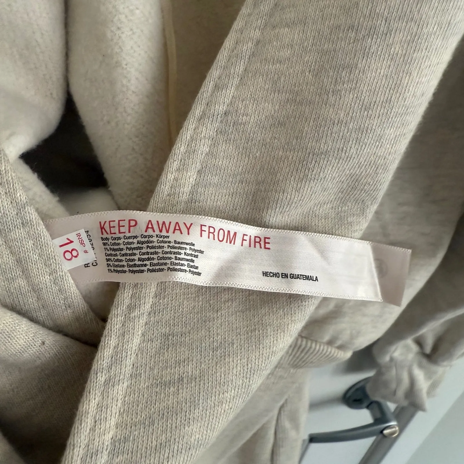 Free People Movement For The Win Playsuit One Piece Bodysuit Size L Oatmeal NWOT Size L - Image 11