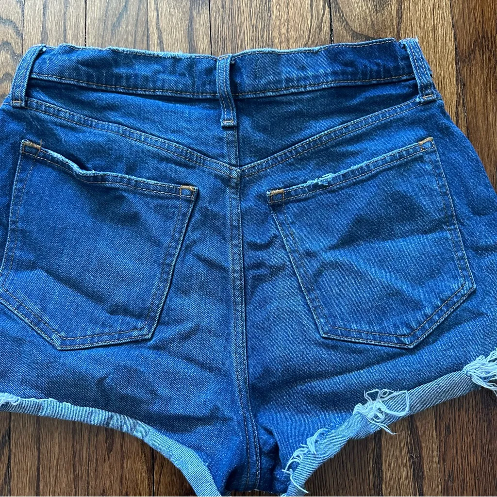 Abercrombie & Fitch Womens Shorts 28/6 Curve Love The Cutoff - Image 5