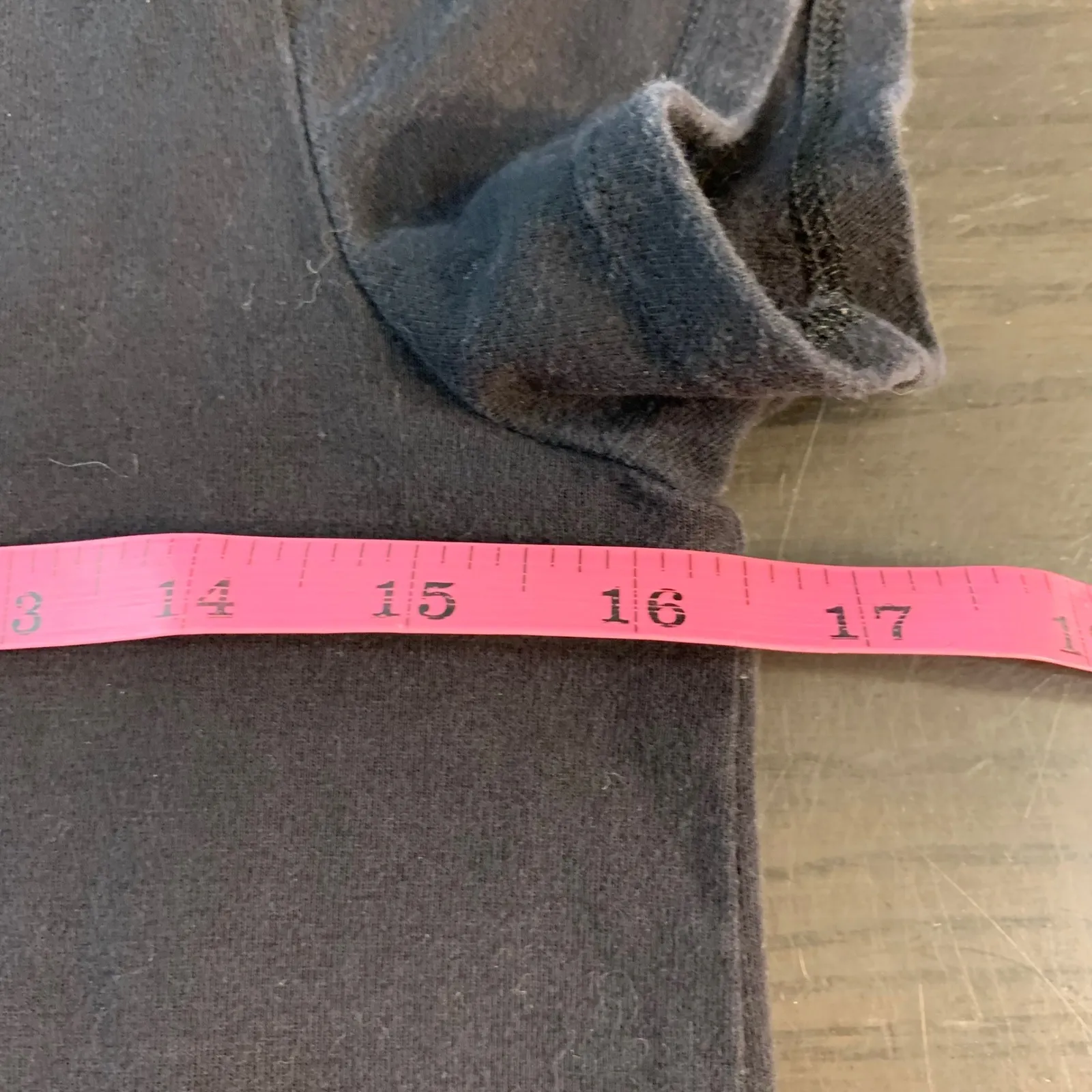 EILEEN‎ FISHER LBD Black Organic Cotton Lycra Short Sleeve T Shirt Dress XS - Image 8