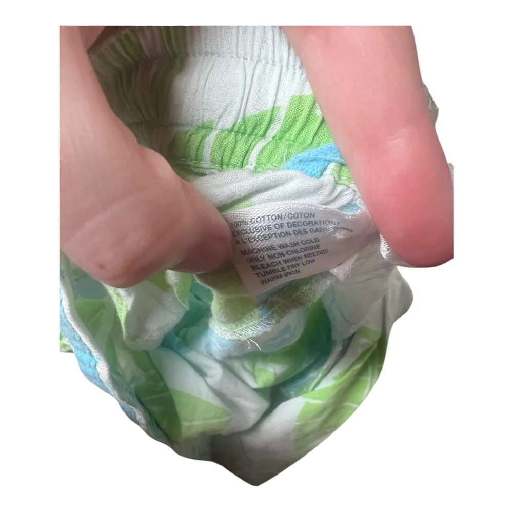 Y2K Gap Floral Hawaiian Print Cotton Short Shorts - Image 2