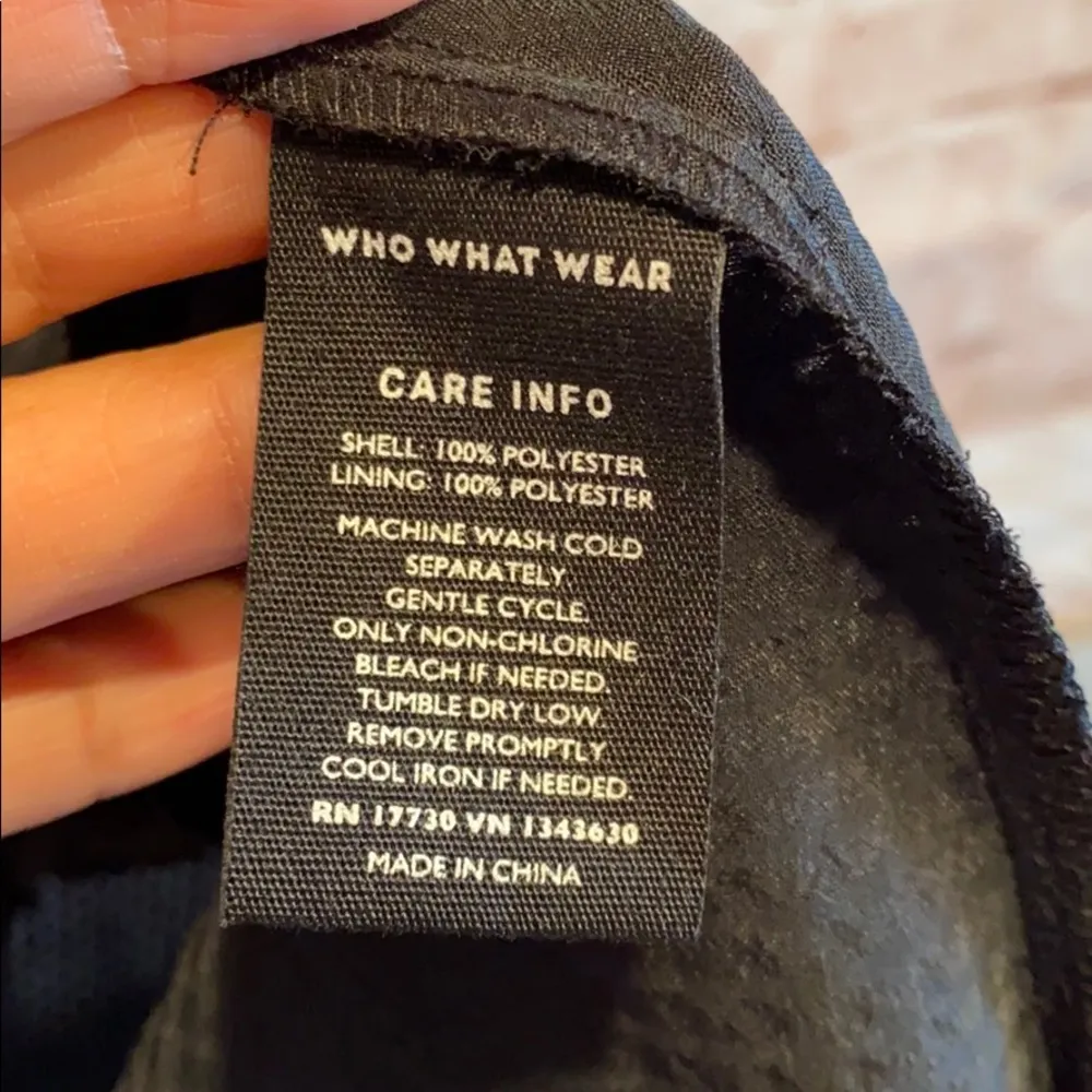 Who what wear black dress ruched sleeves career - Image 8