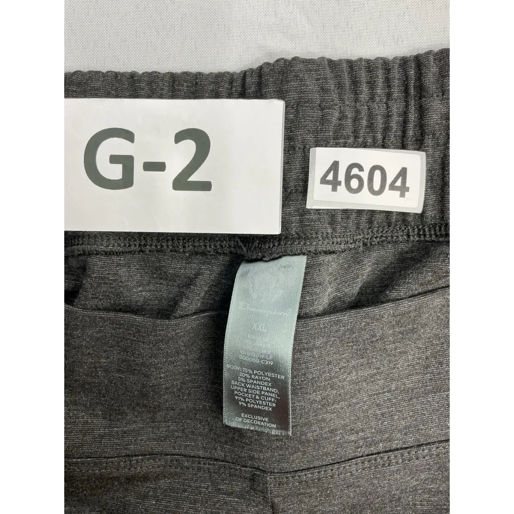 Womans Champion Jogger Athletic Pants XXL Gray Pull One;antic Waist Pockets - Image 3