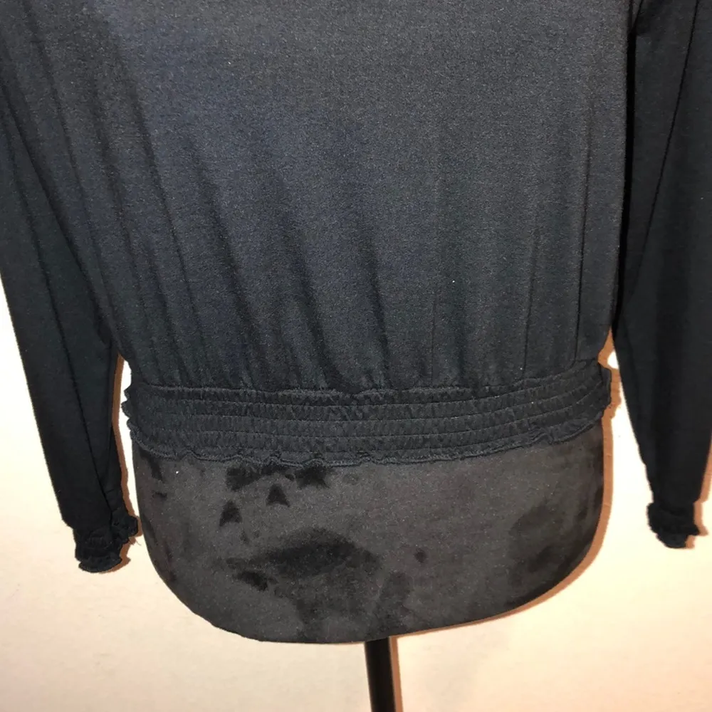 Black Long Sleeve Shirt - Image 2