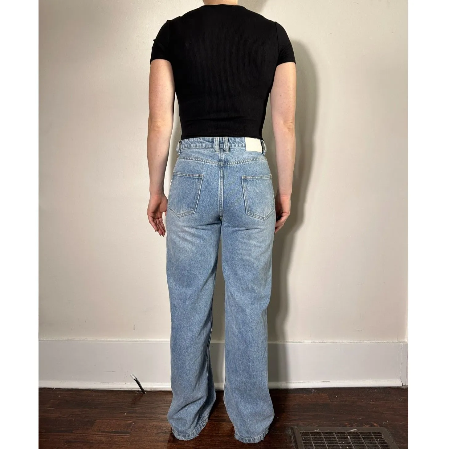 DESU High Rise Jeans Size 8 Blue - Image 6