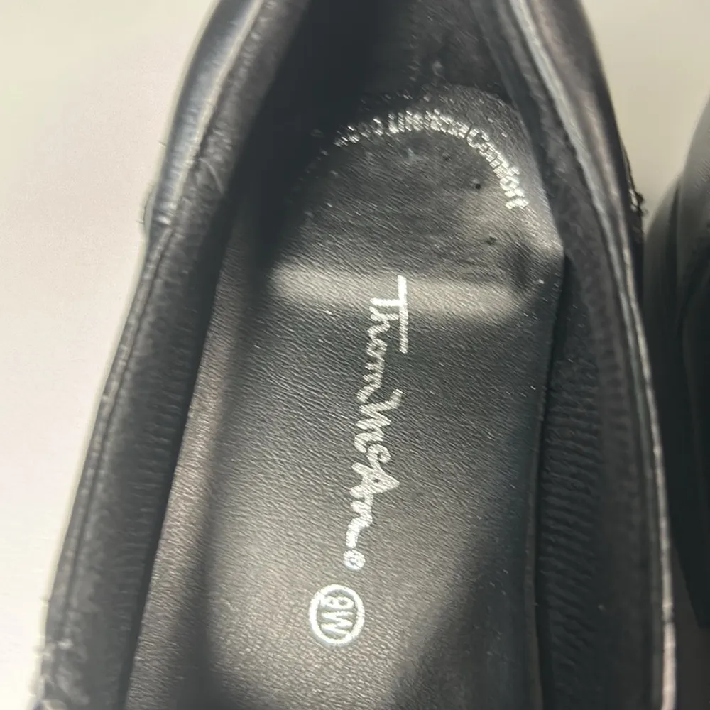 Thom McAn Shoes Women’s Size 9 W Thom McAn Black Leather Loafers - Image 12