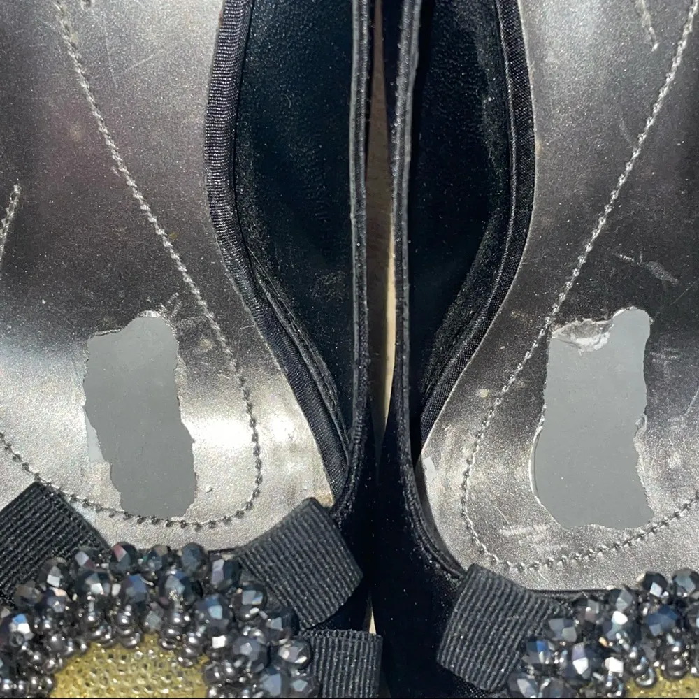 Apt. 9  Cindy rhinestone flower peep toe heels - Image 8