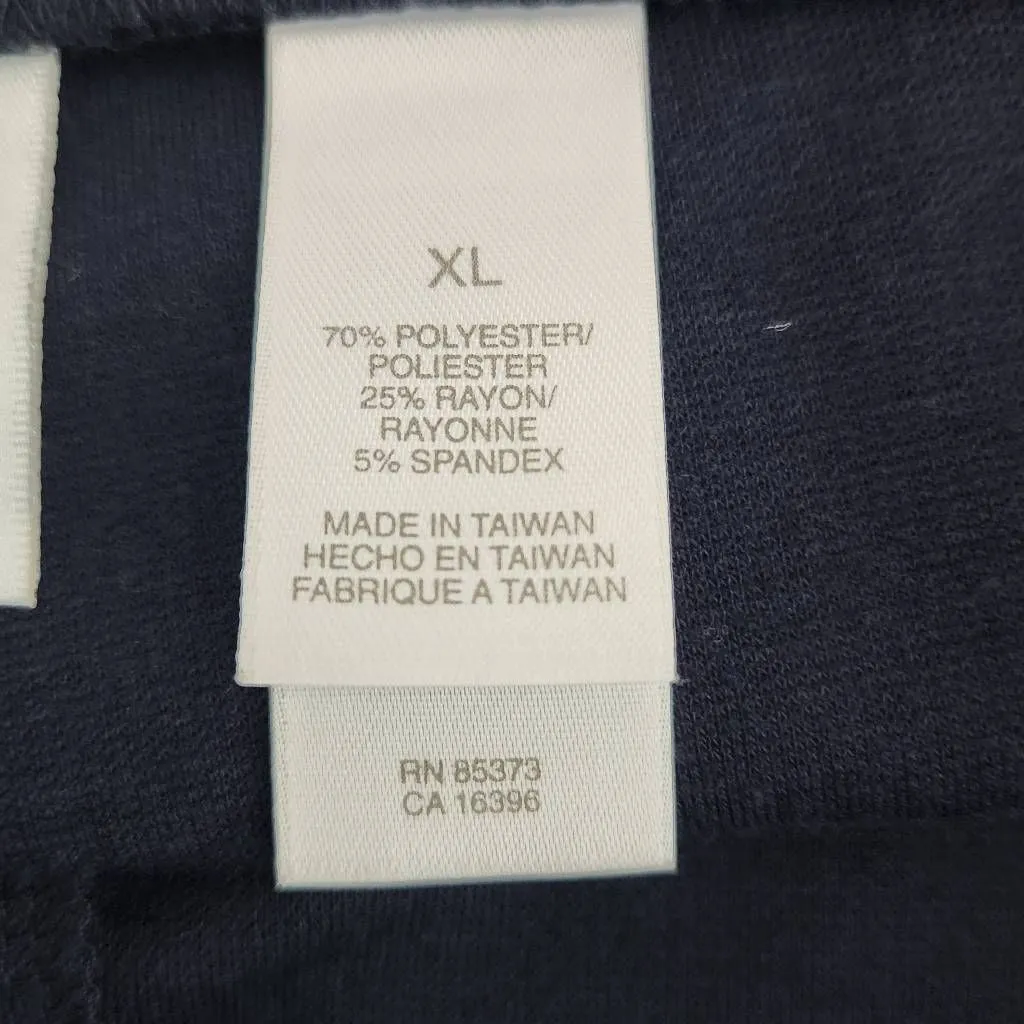 Emma James Navy Pull-on Stretch Pants Size XL Navy Stretch Pants - Image 6