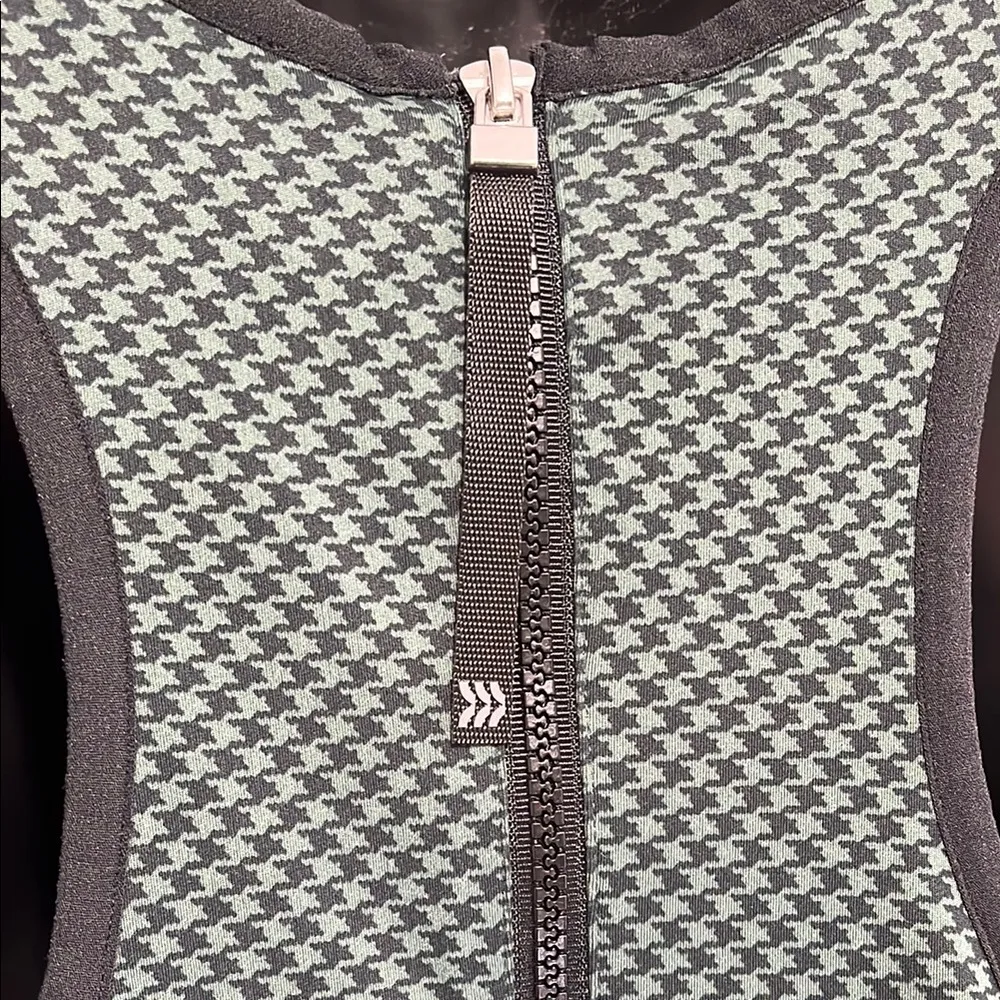 All In Motion  Green Halter Sheath Mini Dress - Image 4