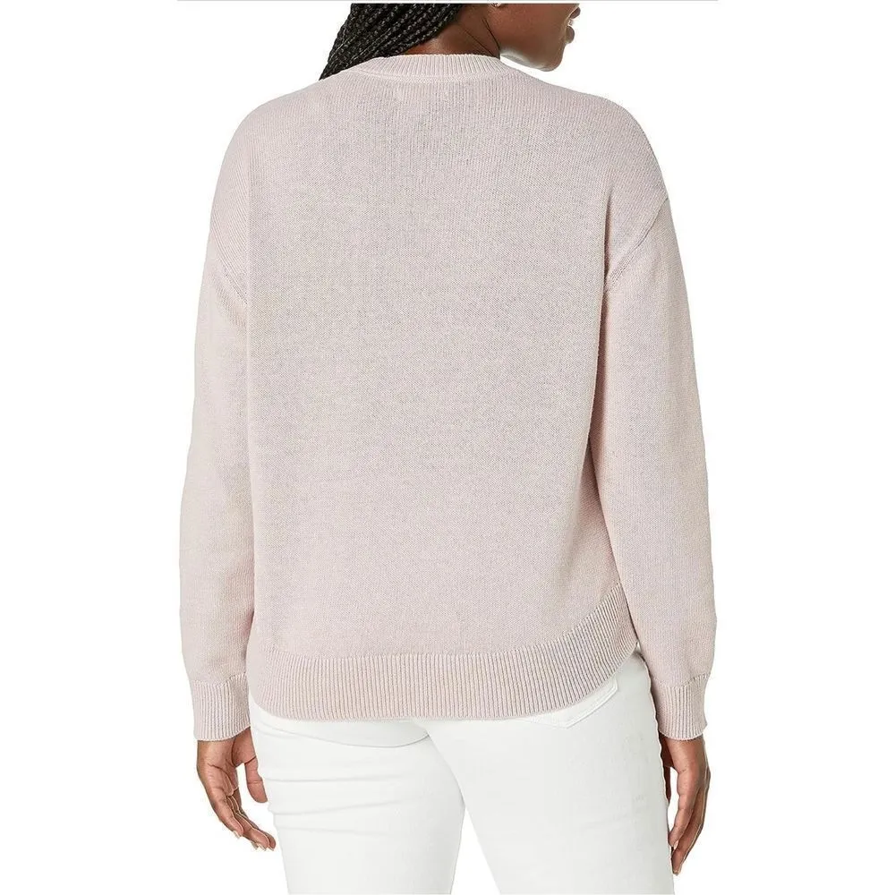 NEW Daily Ritual Crewneck Sweater M Pink Size M - Image 2