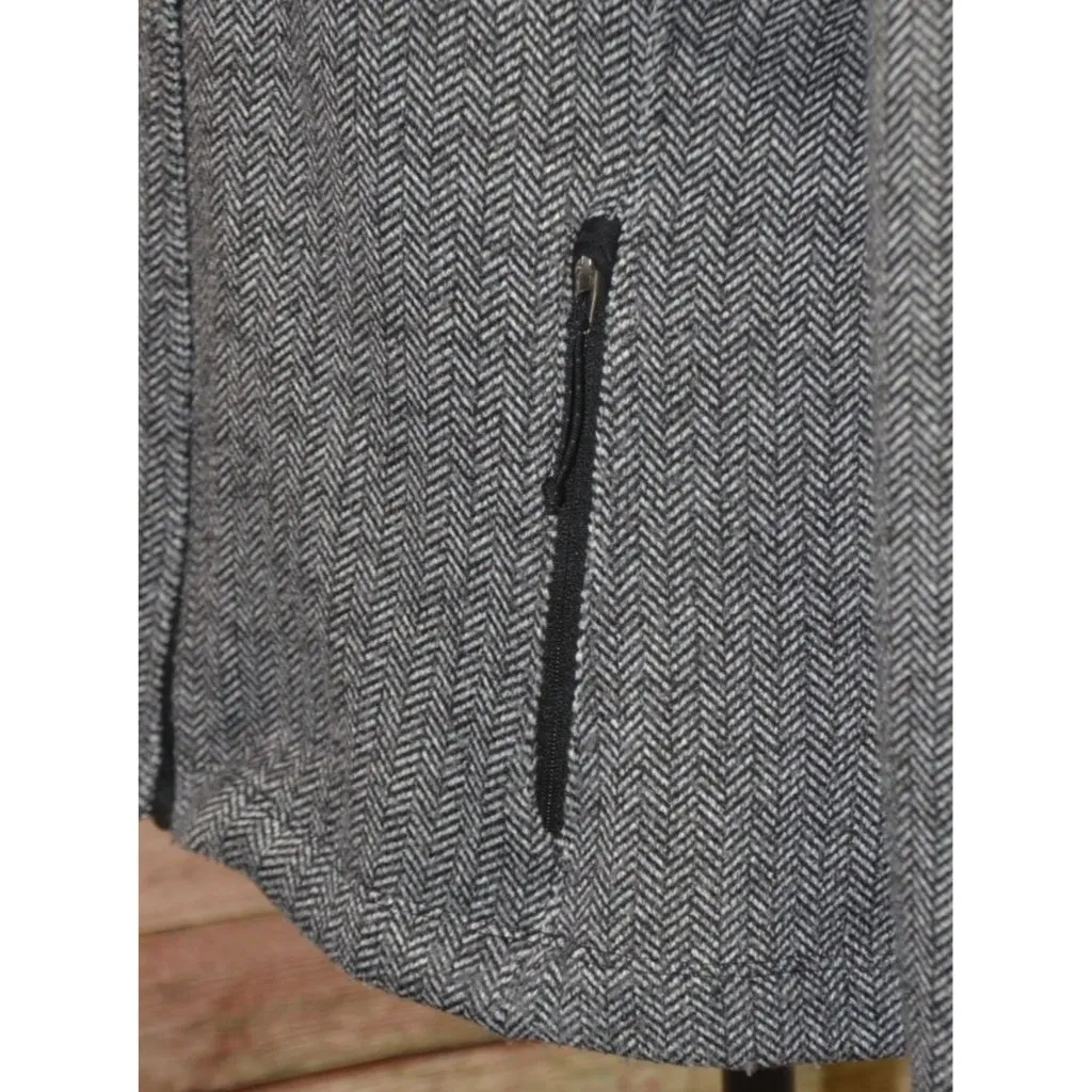 Columbia Ladies Gray Full Zip Jacket Size L Pockets Athletic Wear Gym Work Out - Image 8