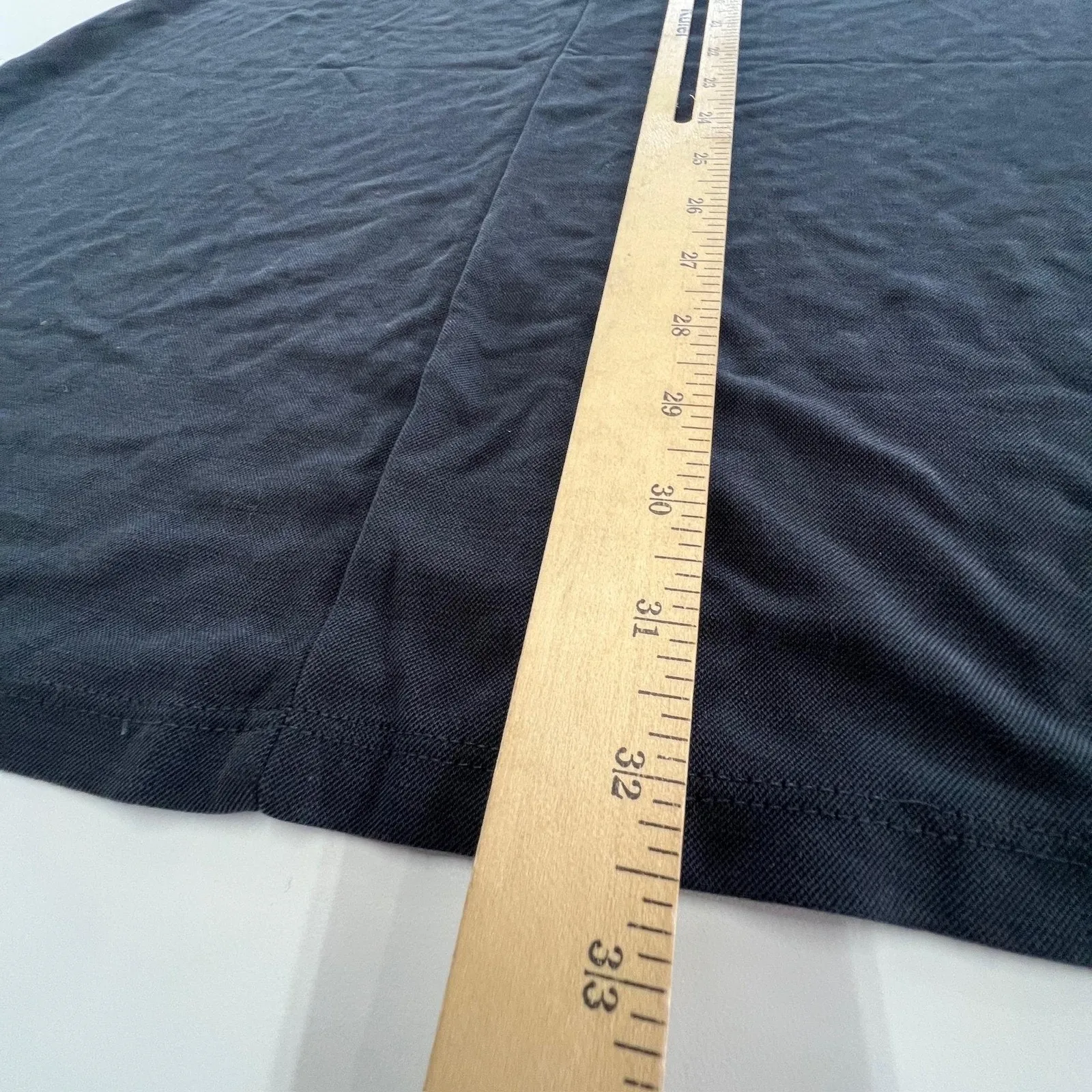 Everleigh Dress Womens Medium Long‎ Sleeve Knee Length Boho Pullover Tie Neck Black - Image 8