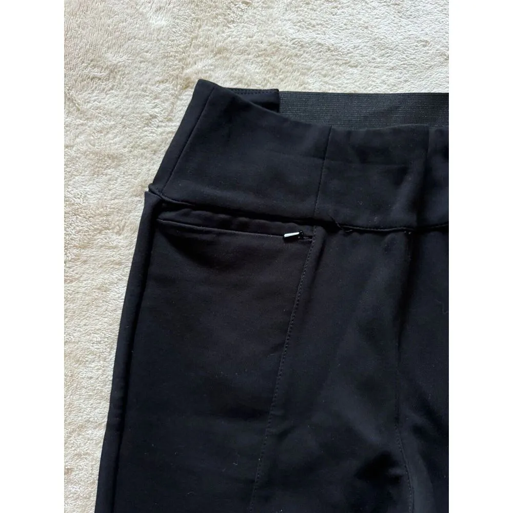 BETABRAND Womens Straight‎ Leg Black Pant Pockets Size Xsmall Petite - Image 5