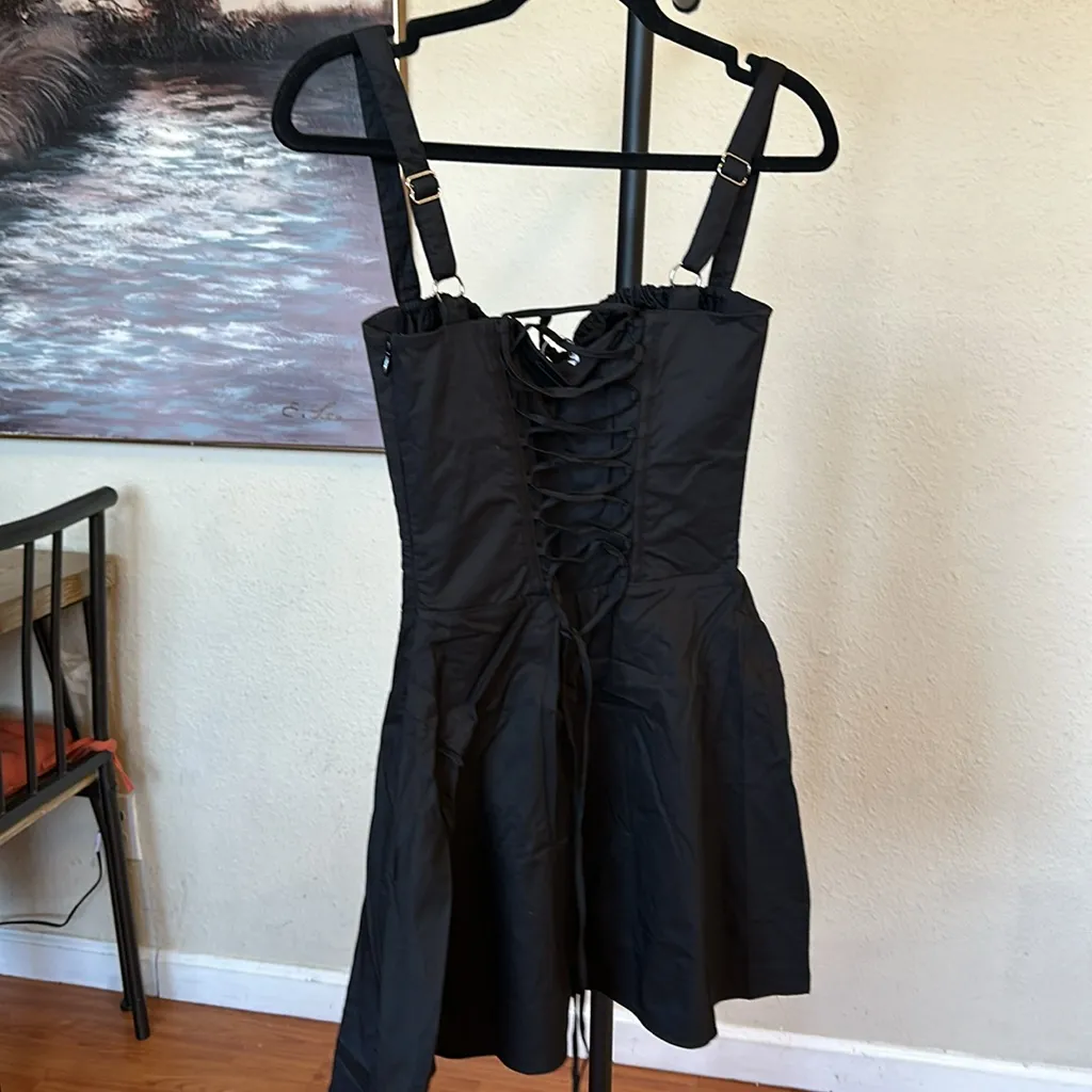 House of CB 'Carlotta' Black Corset Mini Dress NWOT XS‎ - Image 5