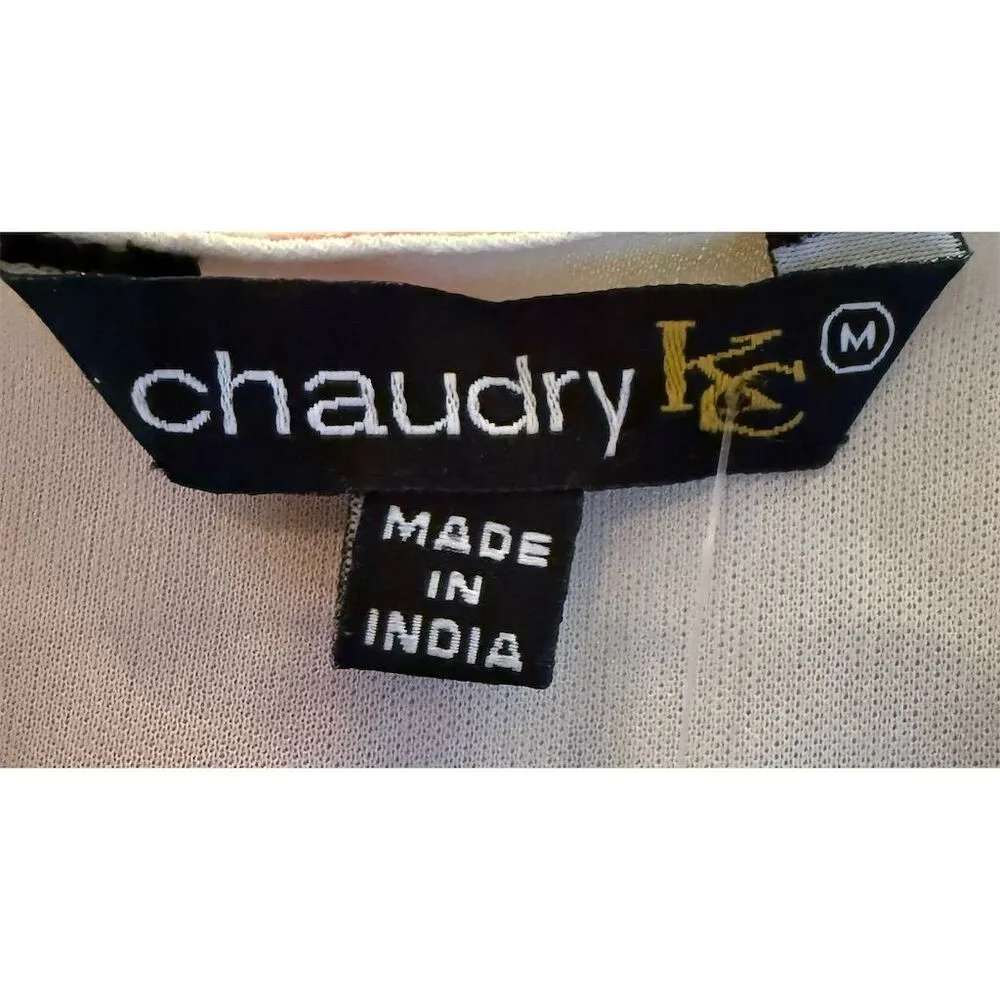 CHAUDRY Women's Boho Maxi Dress Floral Multicolor Size M Spring Casual NWT Size M - Image 7