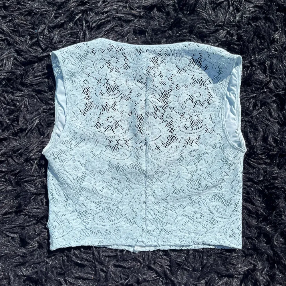 Urban Outfitters lace crop top - Image 2