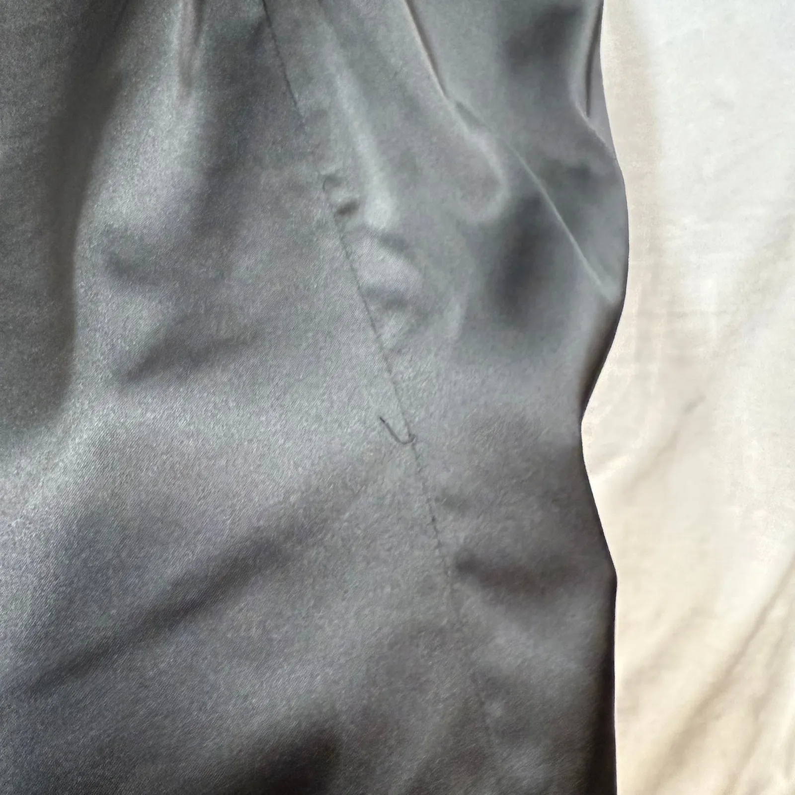 Tadashi Collection 4 Midi Pencil Dress Black Satin Cocktail Party Formal Wedding - Image 6