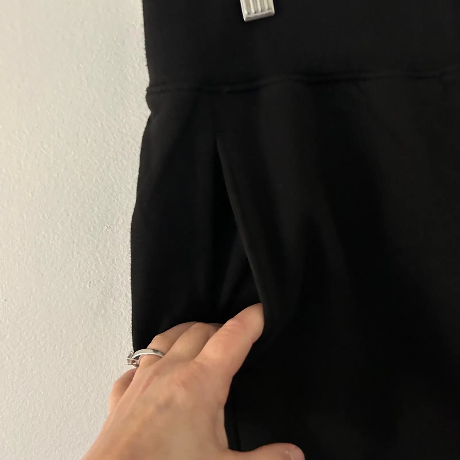 American Giant Women's Black Wide Leg Sweatpants Lounge Pants L Large NWOT - Image 3