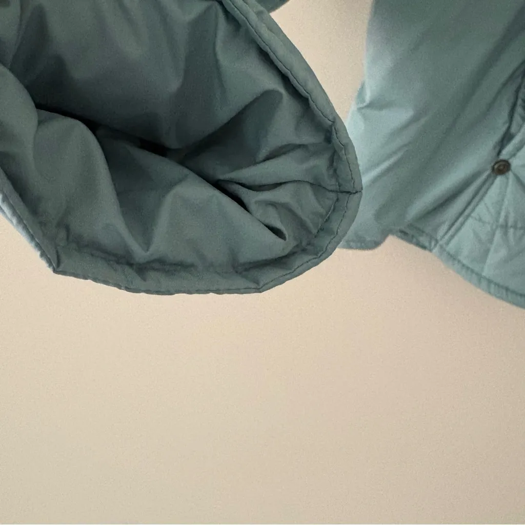 Woolrich  Women's Jacket Quilted Collared Snap Front Bluegrass Green Size M - Image 8