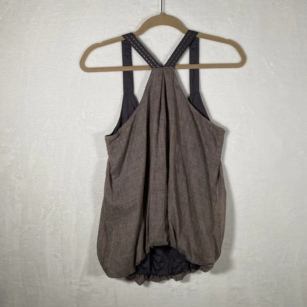 Anthropologie‎ Blue Bird Embroidered Flowers Tank Size Small Women's - Image 6