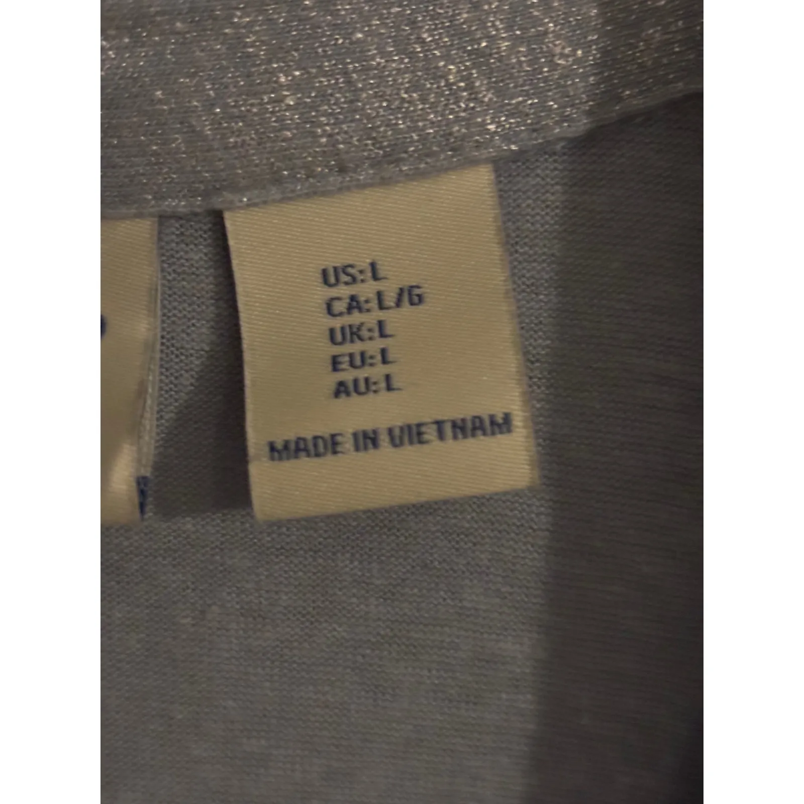 Calypso St. Barth Women's Blue Linen Lyocell Blend V Neck Short Sleeve Top‎ Size L - Image 4