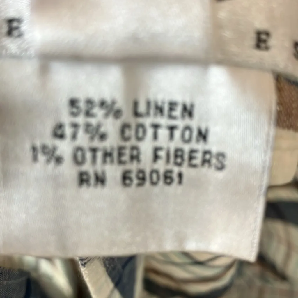 Talbots Multicolor Plaid slacks 12p - Image 3