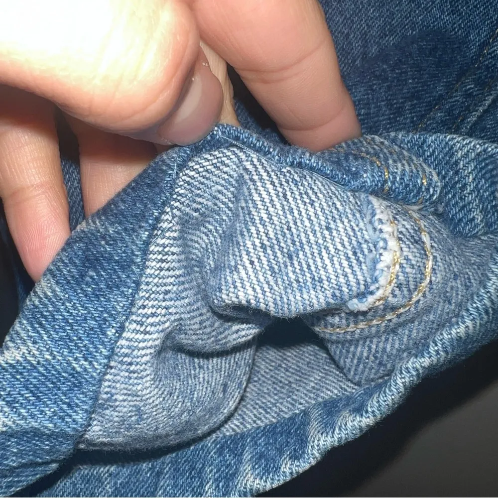 Vintage 80s Lee MR High Waist Denim Mom Jeans Tapered Leg Size 14 waist 30 inch - Image 10