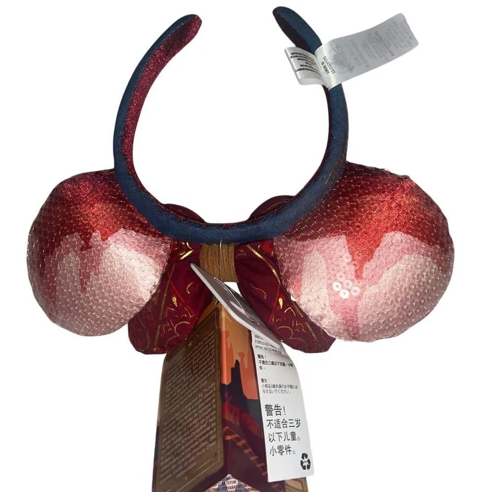 Disney Minnie The Main Attraction Ear Headband Big Thunder Mountain New with Tag - Image 4
