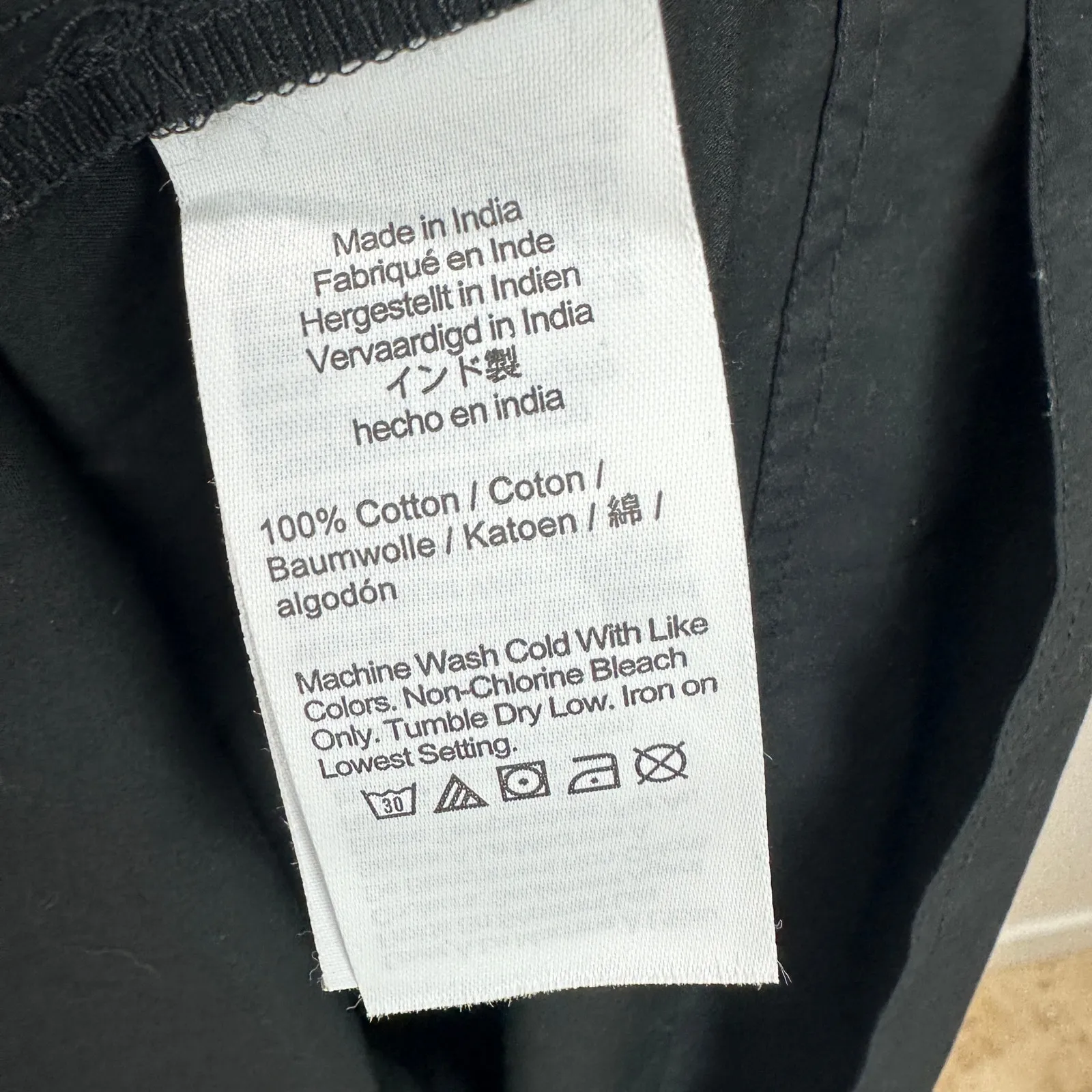 J.Crew Elena Shirtdress Cotton Poplin Black Drama Classic Minimalist US 10 NWT - Image 10