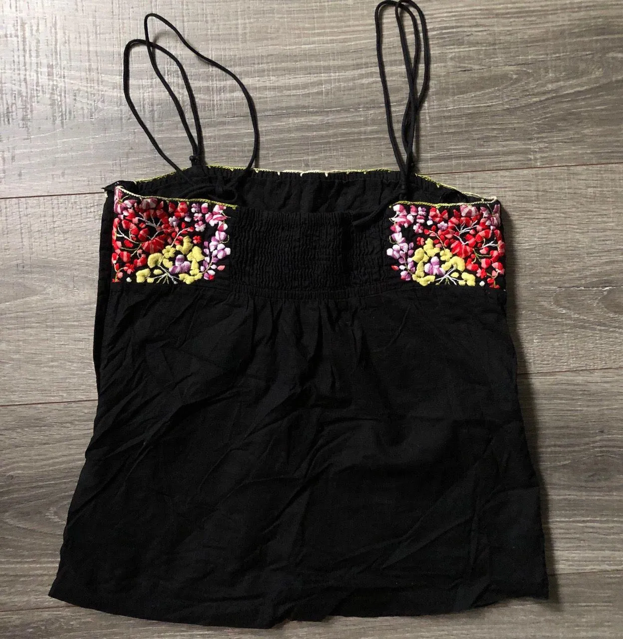 Embroidered Flower Top - Image 2