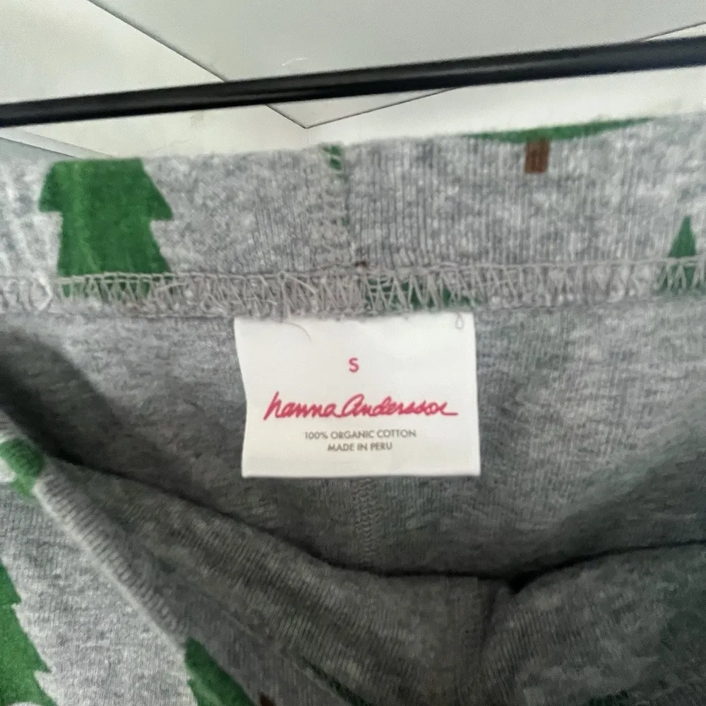 Hanna Andersson Christmas Tree Organic Cotton Jogger Pajama Pants Size Women's S - Image 2