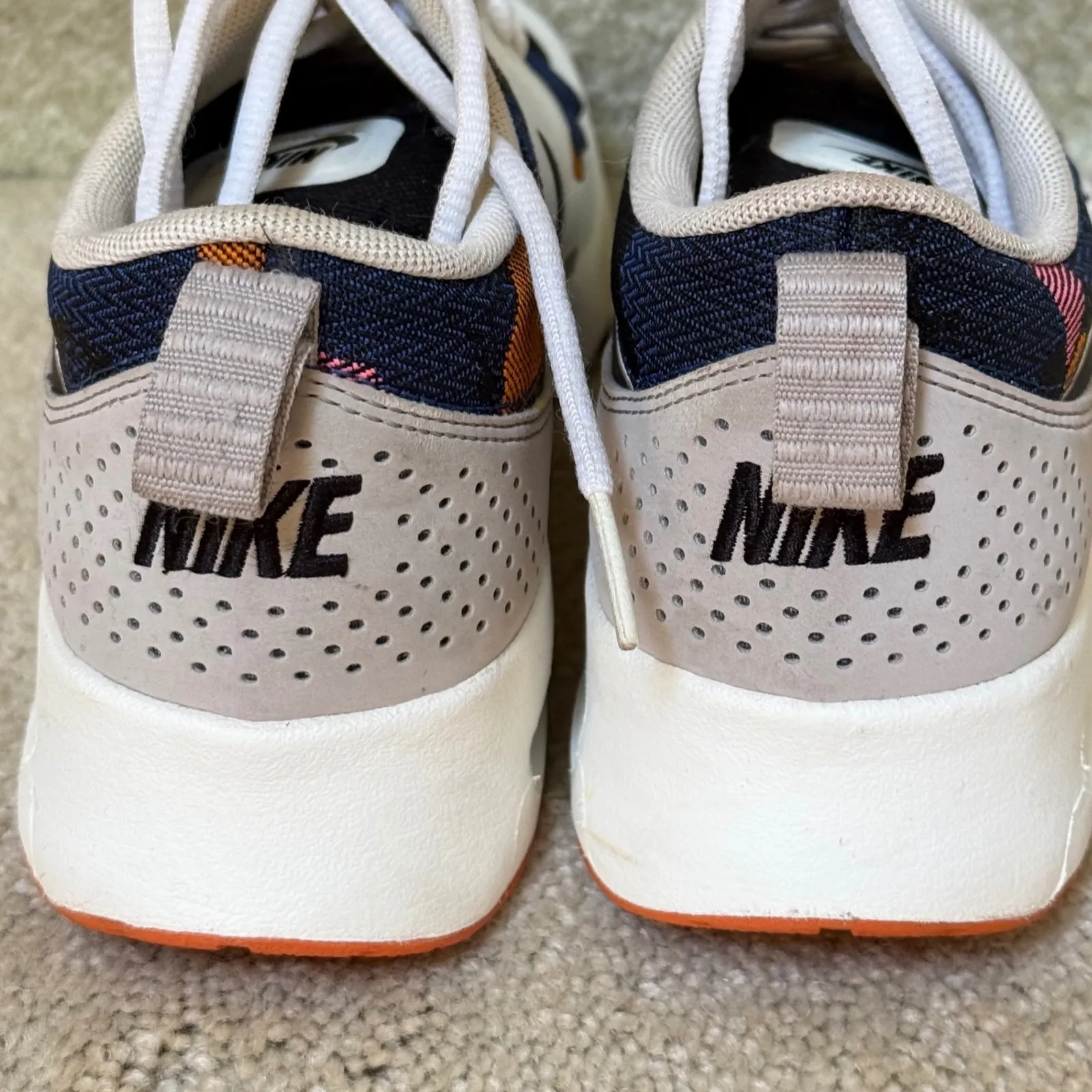 Nike Air Max Thea Women's Sneakers Athletic Shoes White Multi Color Size 7 - Image 3