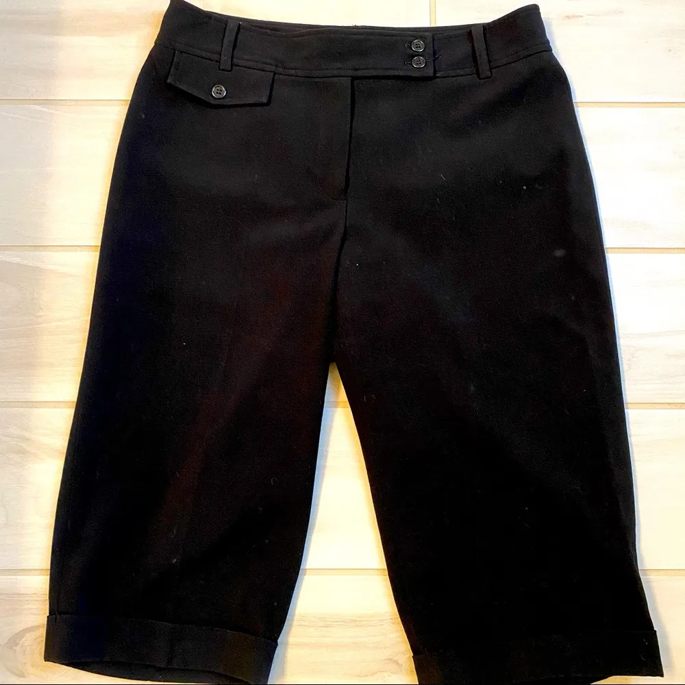 Kenar|| Black trouser capris - Image 2