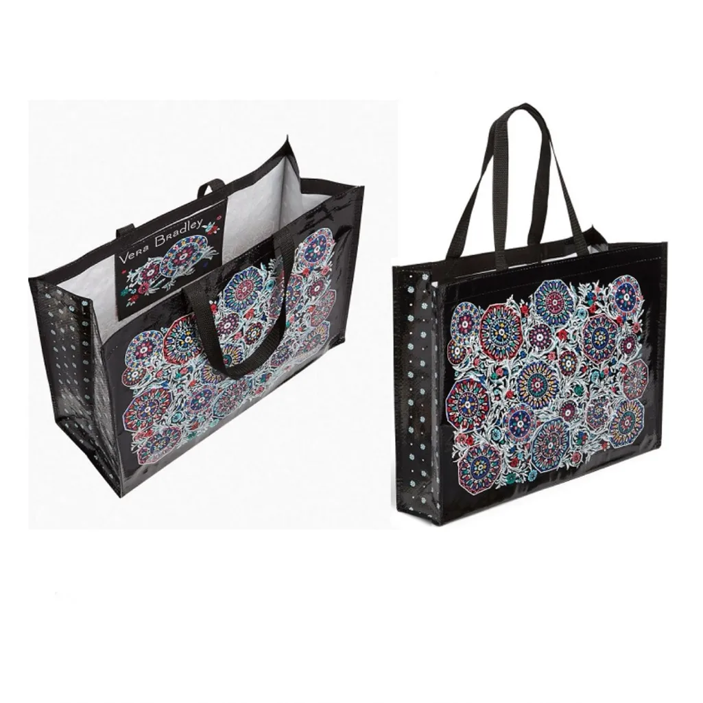 Vera Bradley Market Tote Reusable Floral - Image 2