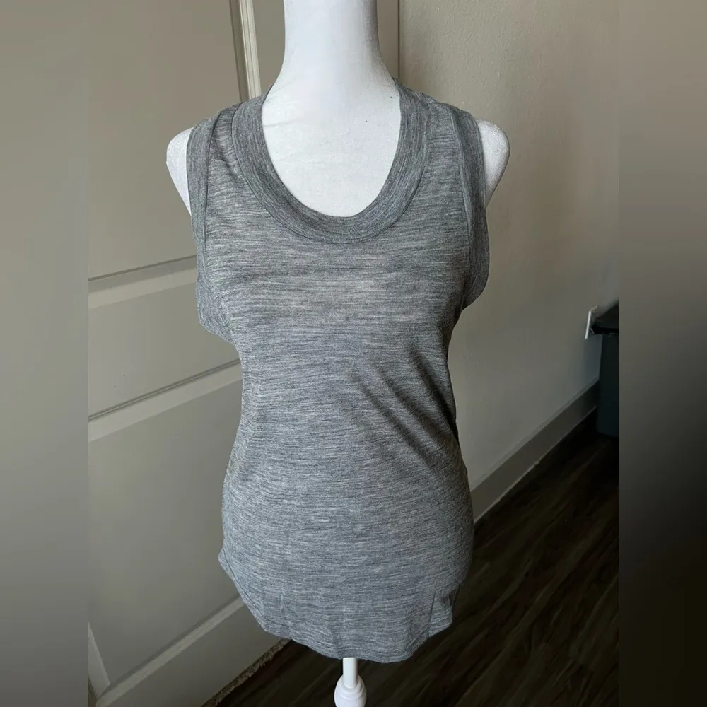 Gray Sleeveless Women's Top - Image 2