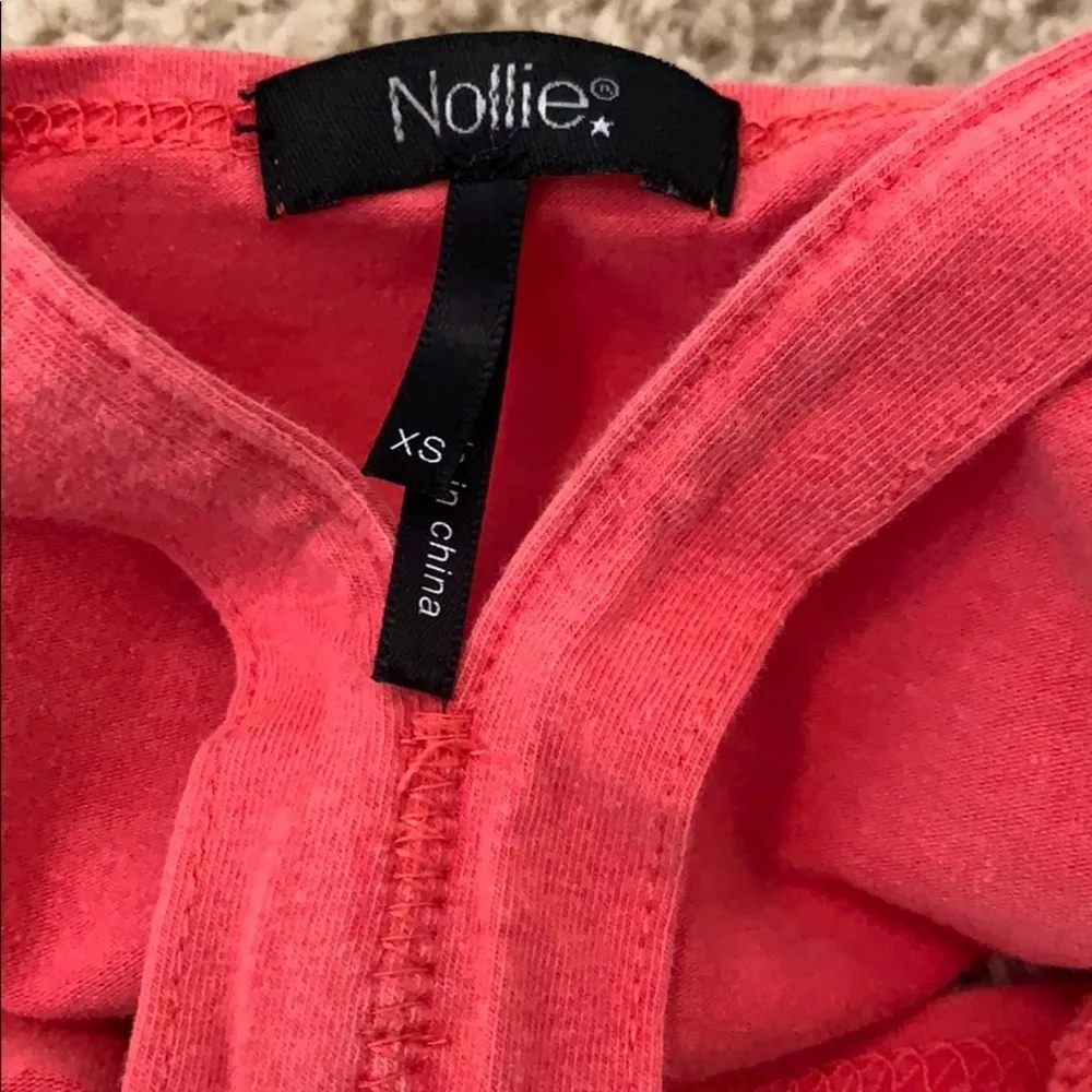 Nollie pink studded button up crop top Size XS - Image 3