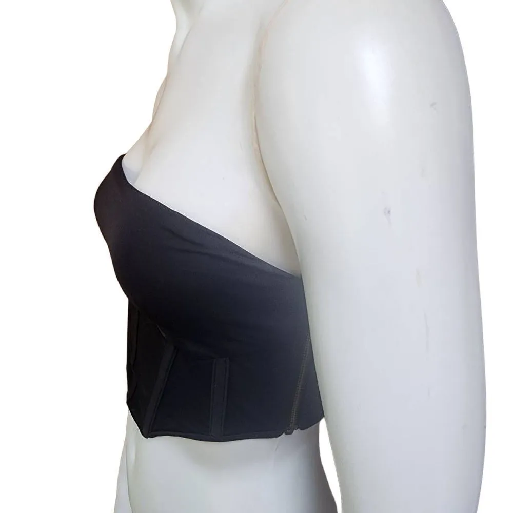 Meshki Black Cropped Corset (XS) - Image 4