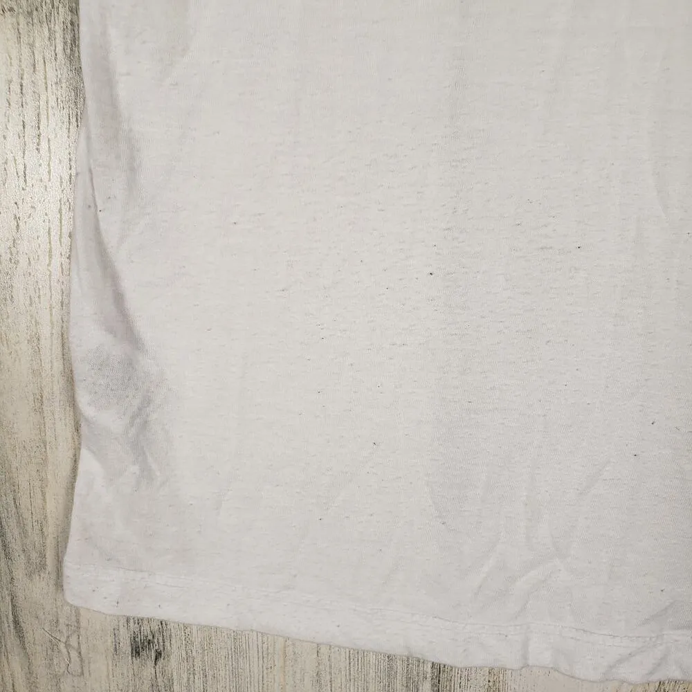 BP White Short Sleeve Scoop Neck Thin Lightweight T-Shirt Women's Size Small - Image 9