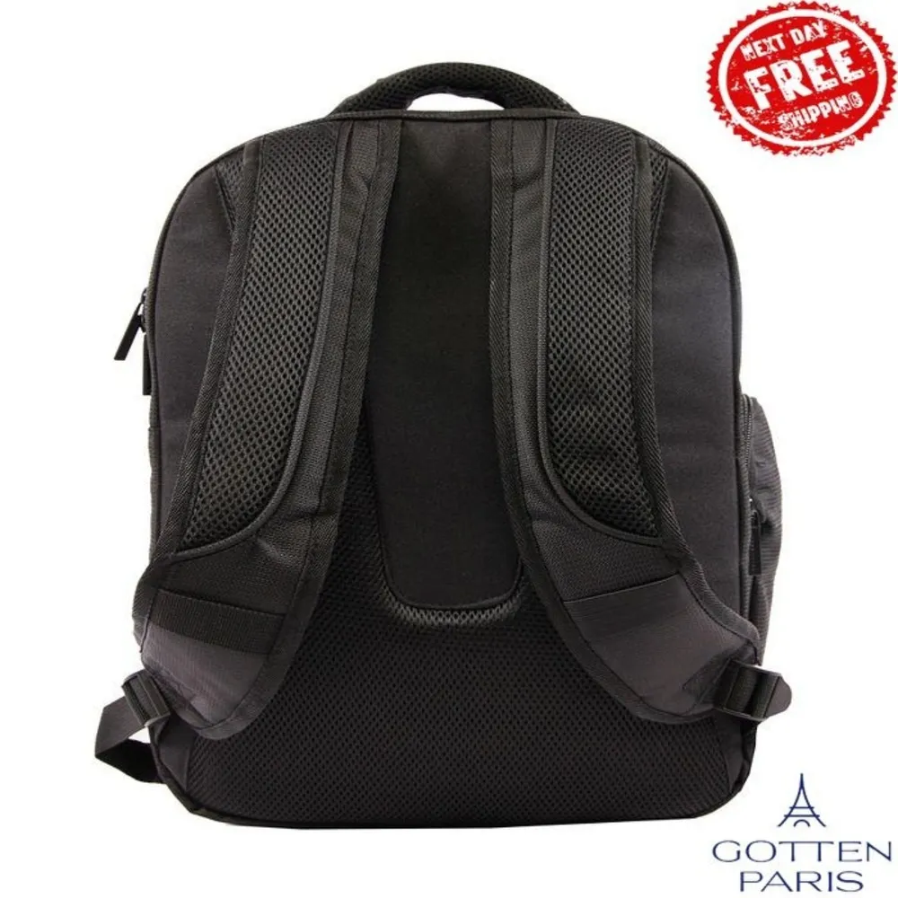Business Laptop Backpack Black Women's Bag - Image 5