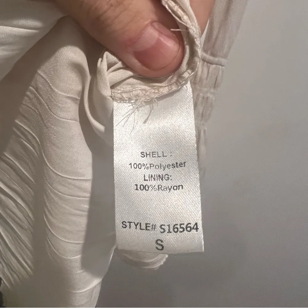 Mustard Seed Cream Mini Dress - Image 6