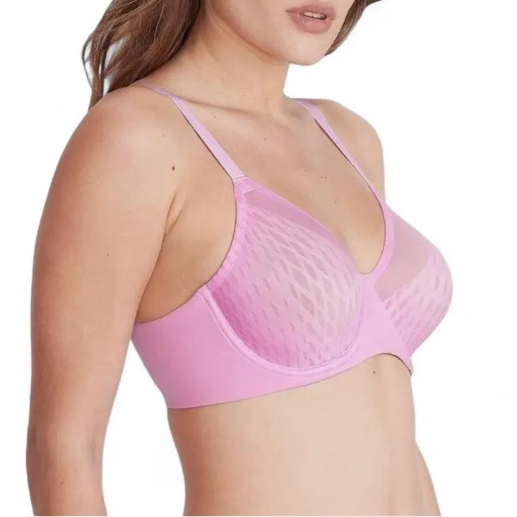 New! $74 Wacoal ELEVATED ALLURE 855336 Underwired Pink Bra 40C NWT - Image 2