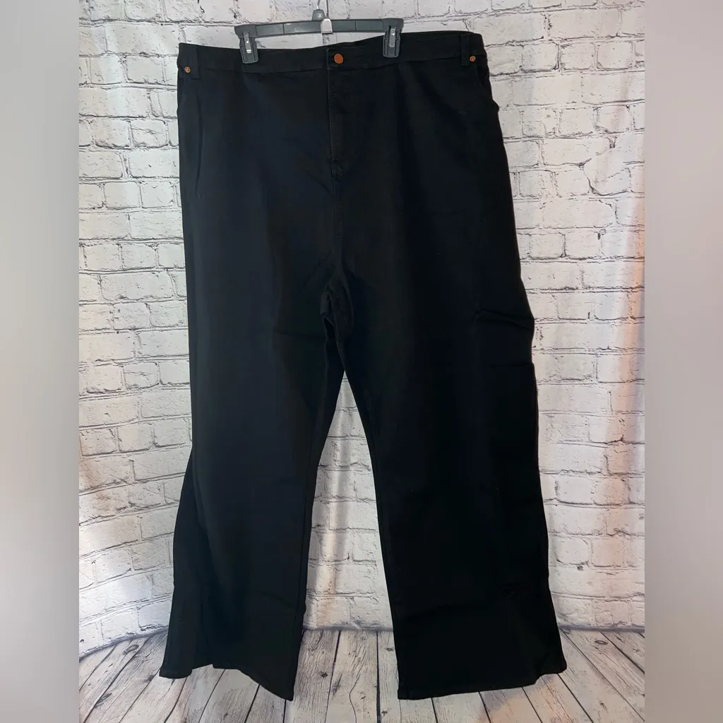 Universal Standard NWT Women's Plus Marne Bootcut Jeans Black Wash Size 40 - Image 4