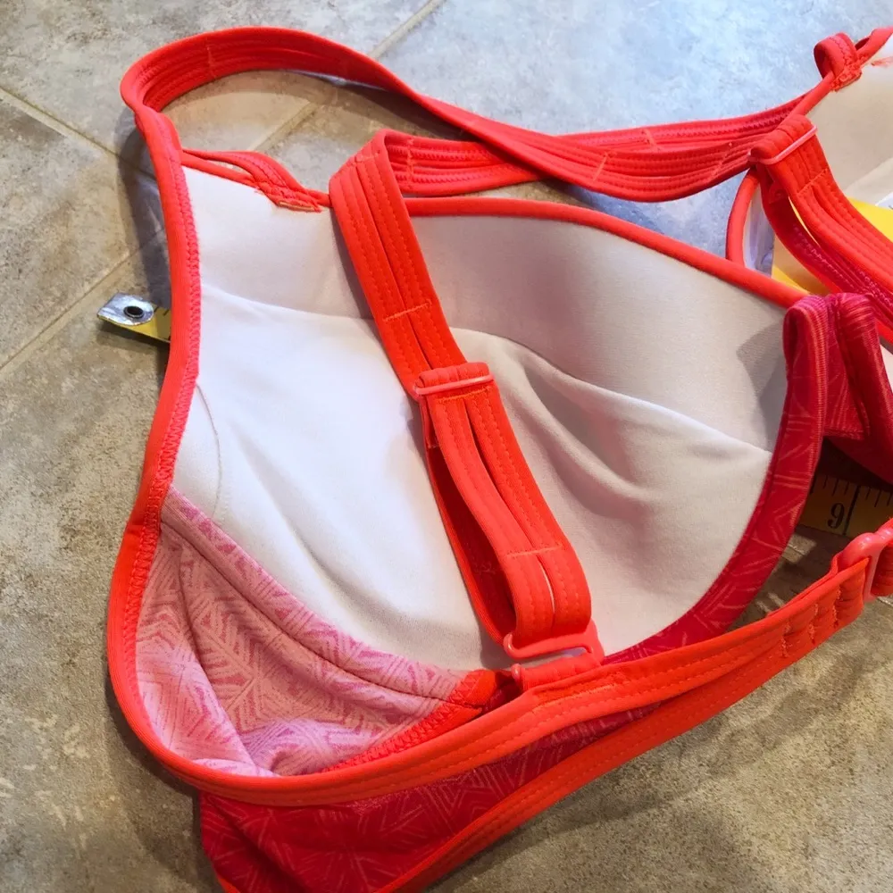 🆕 Lole Kapiti orange & pink adjustable bikini… - Image 10