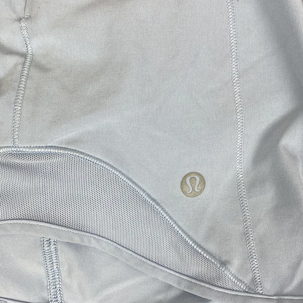 Lululemon Blue Hotty Hot Watercolor Running Lined Sport Athletic Shorts 10 - Image 8