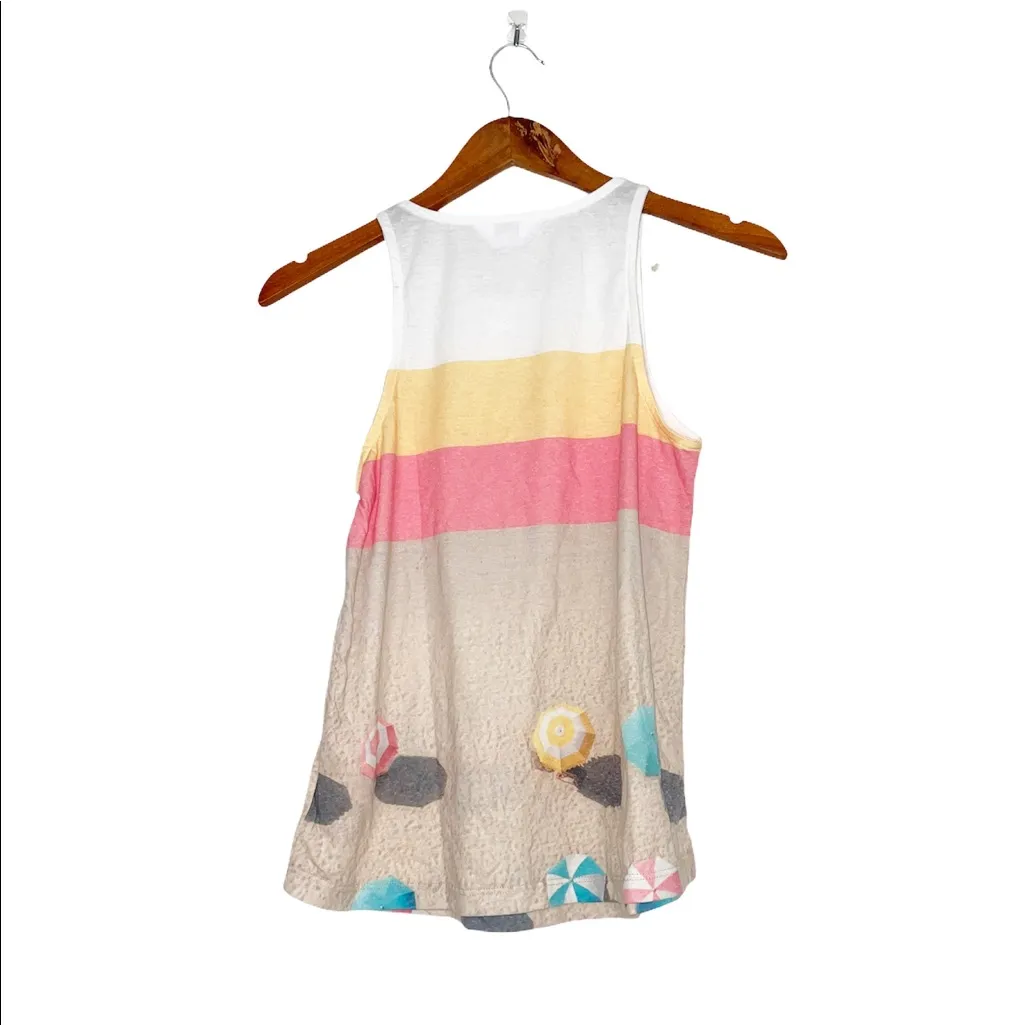 NWT Splendid X Gray Malin Pastel Beach Tank, Multi - Image 8
