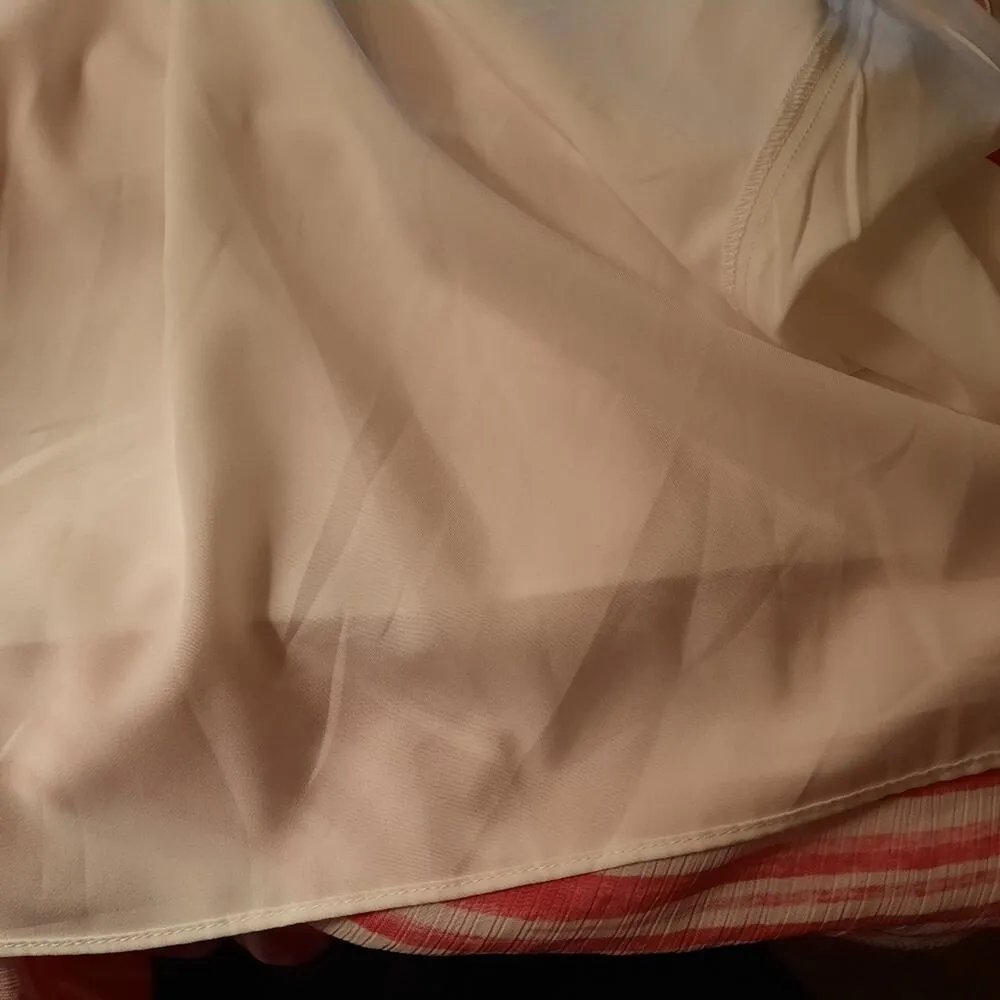 Trina Turk Zuri 2 Dress Women's Small Pink White Stripe Sleeveless Mini - Image 8